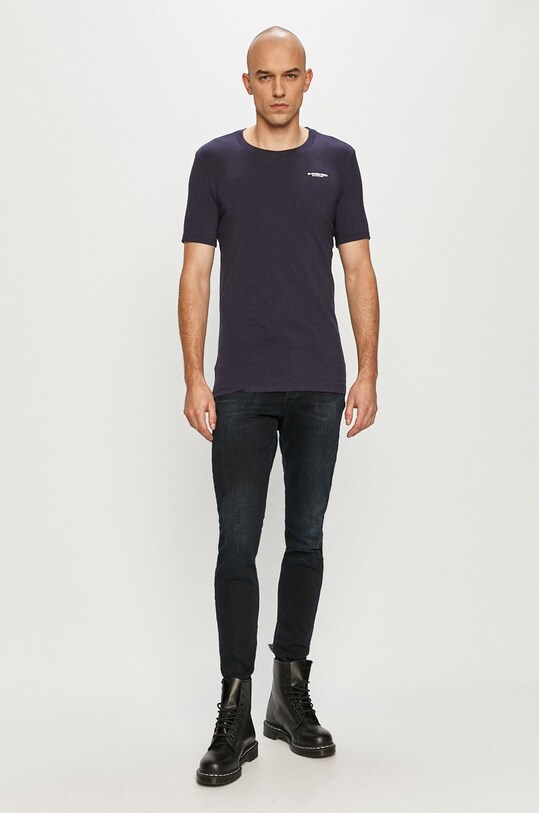 G-Star Raw t-shirt D19070.C723 granatowy AA00