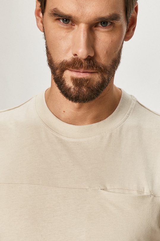 Only & Sons - T-shirt 22018623 beżowy