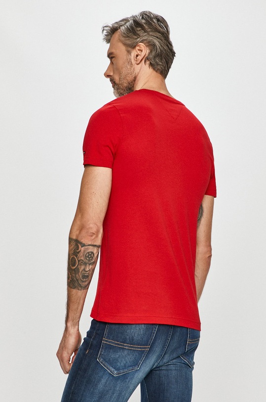 Ρούχα Tommy Hilfiger - Μπλουζάκι MW0MW11797.4891 κόκκινο