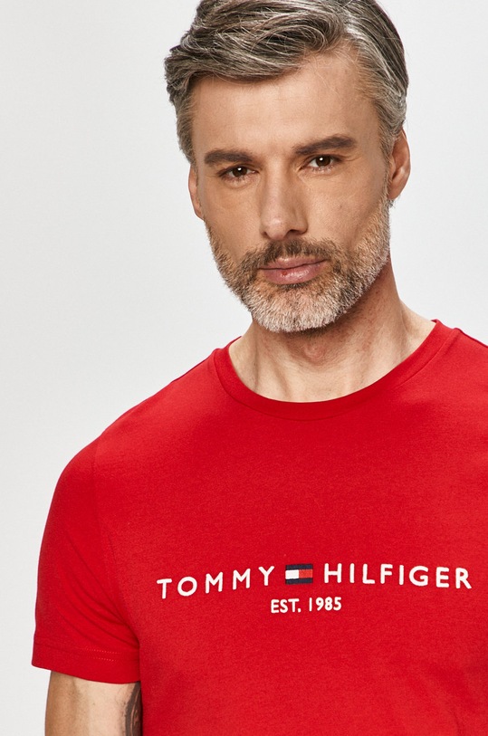 Tommy Hilfiger - Μπλουζάκι MW0MW11797.4891 κόκκινο