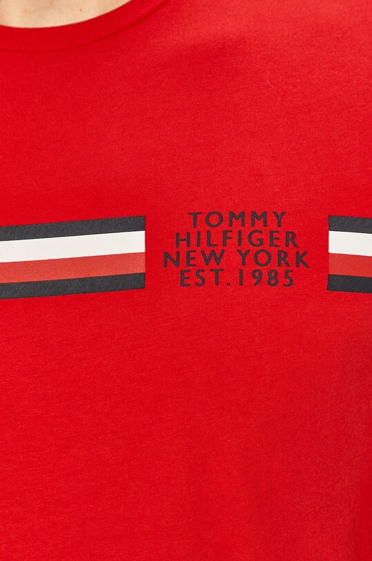 Tommy Hilfiger - Tričko MW0MW16592.4891 červená