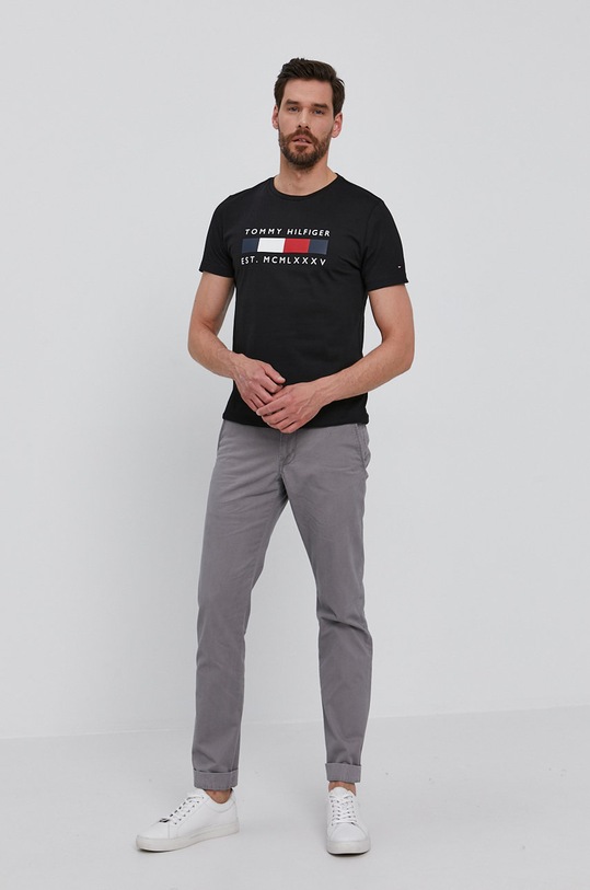 Tommy Hilfiger T-shirt MW0MW16583.4891 czarny SS21