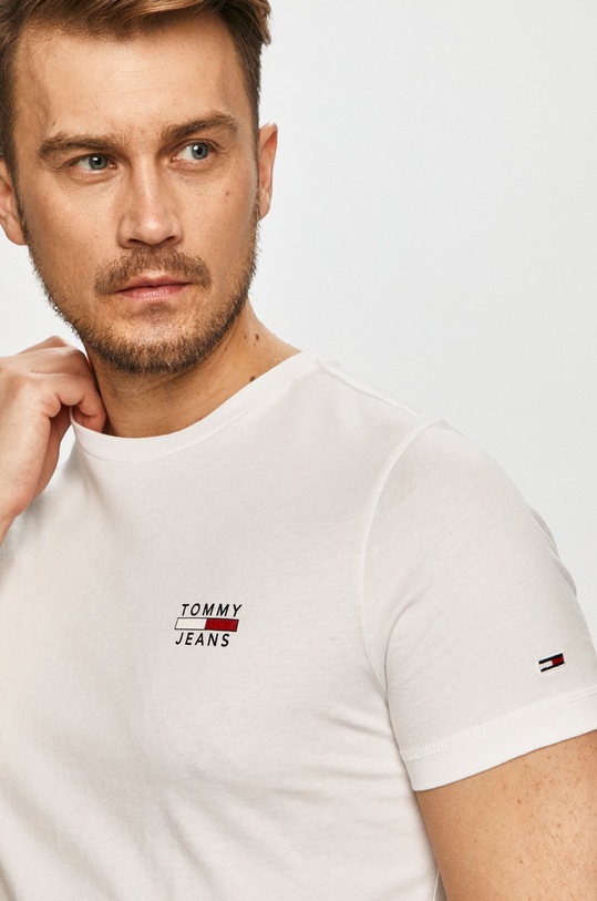 Tommy Jeans - T-shirt DM0DM10099.4891 biały DM0DM10099.4891