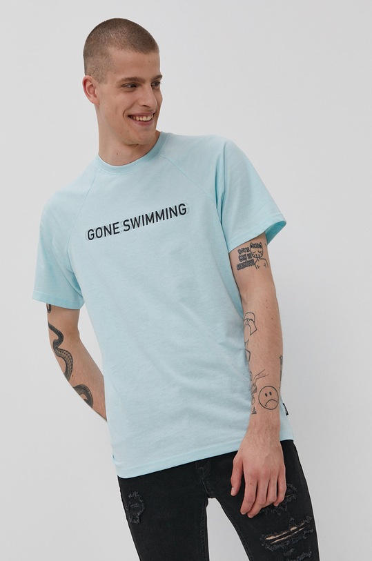 Tričko Only & Sons kulatý modrá 22019726