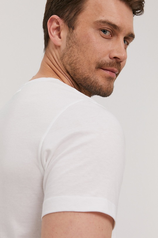 Baldessarini T-shirt bawełna biały B4.20006.5015