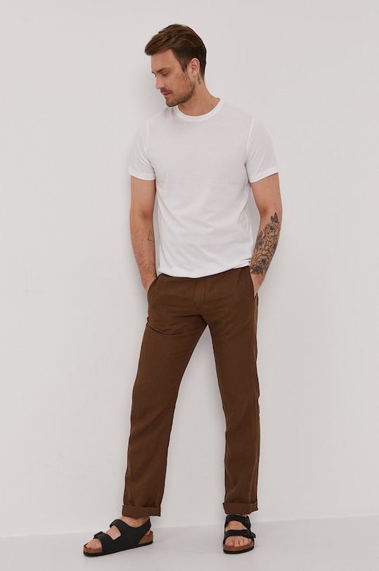 Baldessarini T-shirt B4.20006.5015 biały SS21