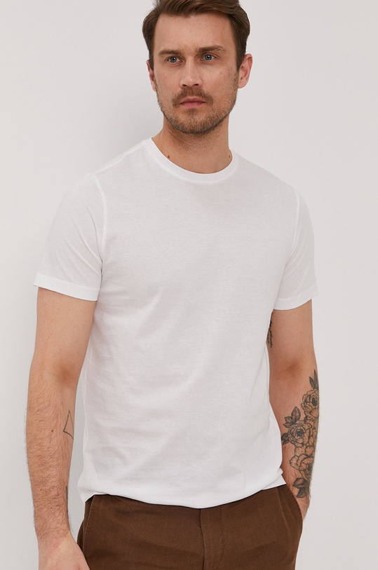 Odzież Baldessarini T-shirt B4.20006.5015 biały