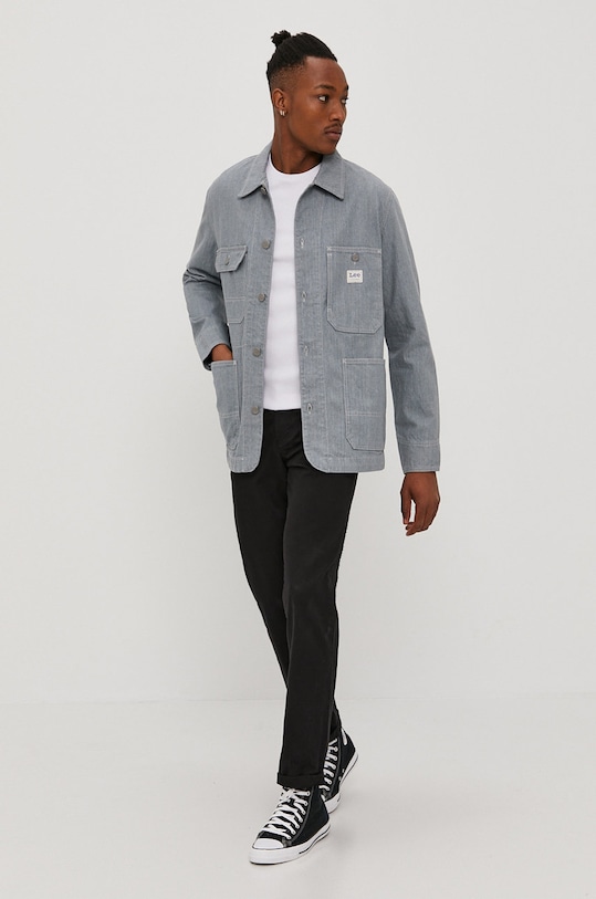 Mustang T-shirt 1008815.2045 biały SS21