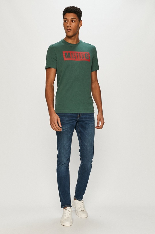 Mustang - Тениска 1009738.6430 зелен SS21