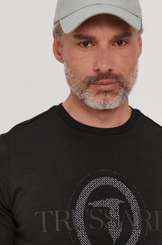 Trussardi Jeans T-shirt czarny 52T00507.1T003076