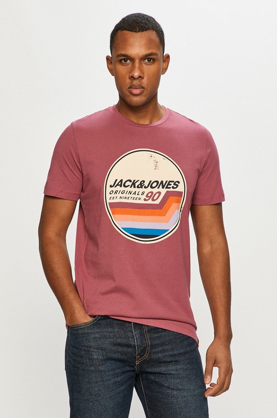 Jack & Jones - Tričko ružová 12186212