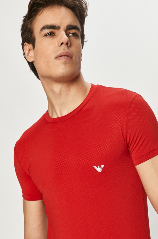 Emporio Armani - Tricou uni rosu 111035.1P537