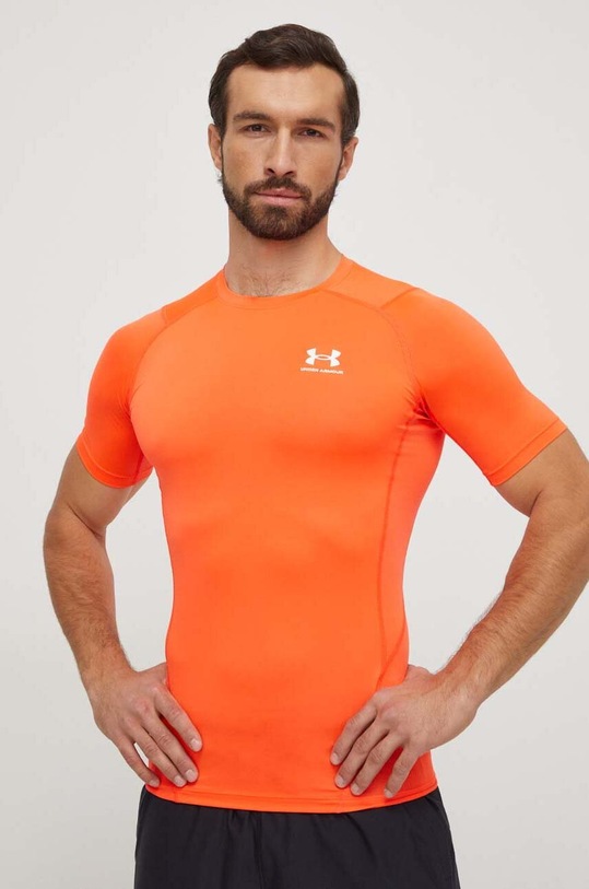 Tréninkové tričko Under Armour slim oranžová 1361518