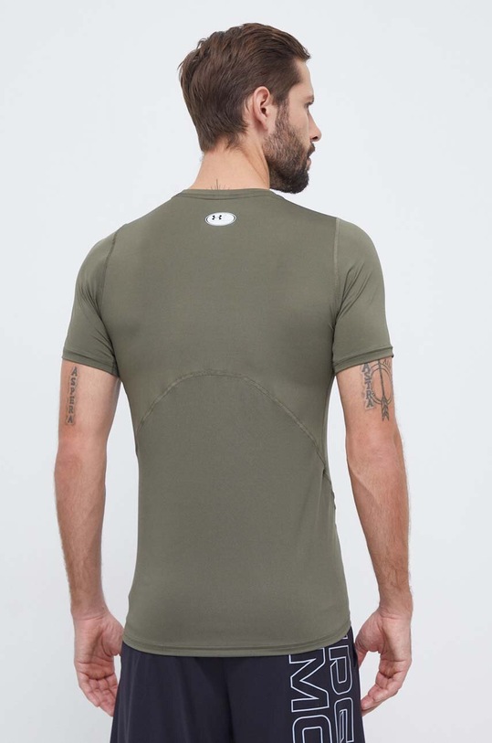 Odzież Under Armour t-shirt treningowy 1361683 zielony