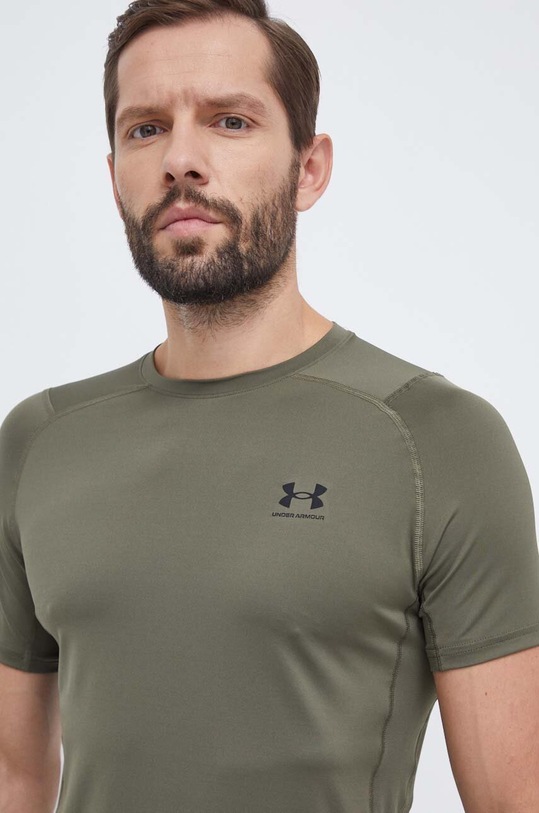 Under Armour t-shirt treningowy zielony 1361683