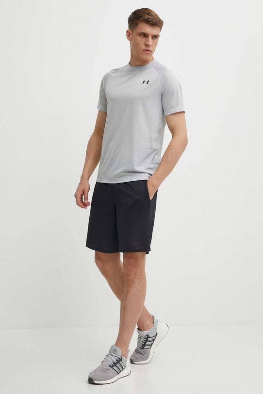 Majica kratkih rukava Under Armour 1345317 siva AW23