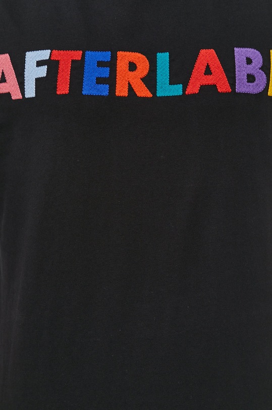 After Label T-shirt AL139.J1/R2 czarny