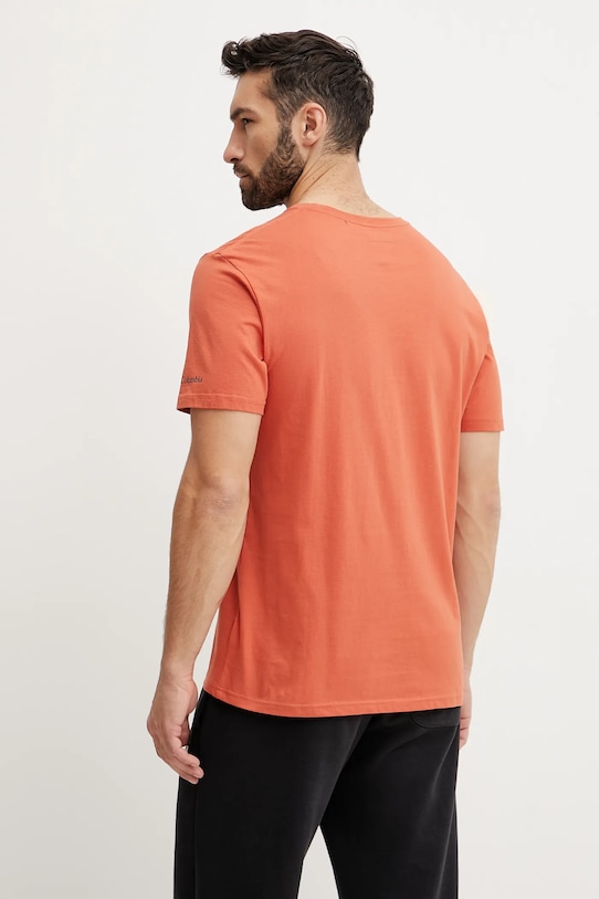 Îmbrăcăminte Columbia tricou din bumbac 1888813 portocaliu