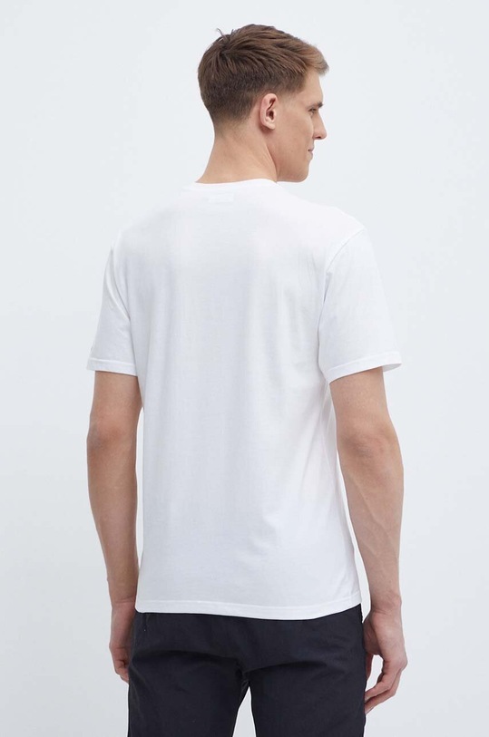 Odzież Columbia t-shirt bawełniany Path Lake 1934814 biały