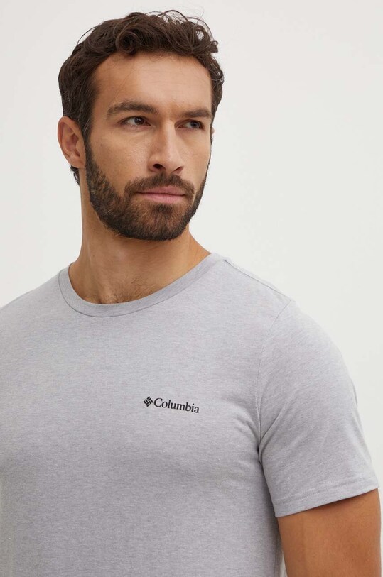 Columbia t-shirt in cotone Rapid Ridge Back Graphic grigio 1934824