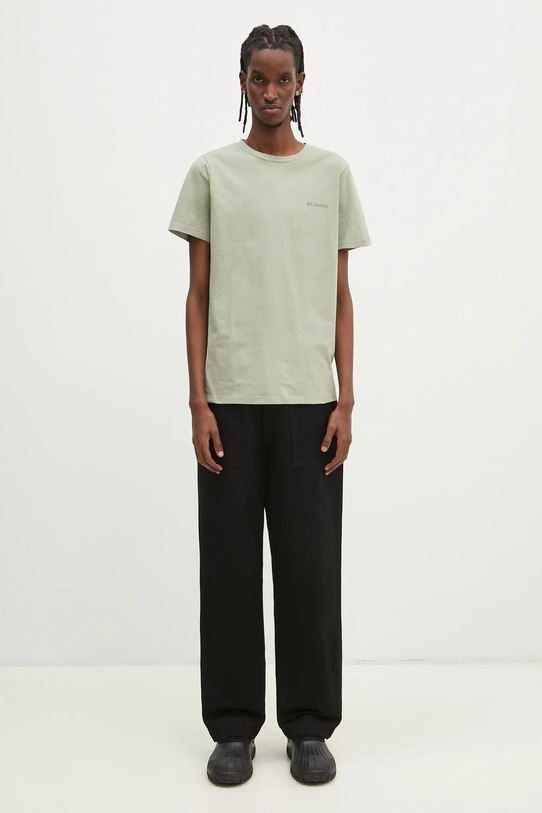 Pamuča majica Columbia Rapid Ridge Back Graphic 1934824 zelena