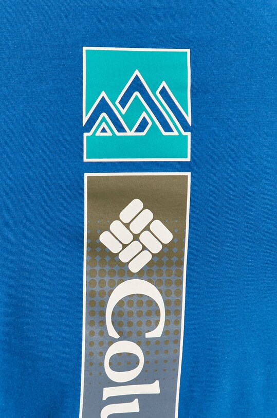 Columbia t-shirt in cotone Rapid Ridge Back Graphic 1934824 blu