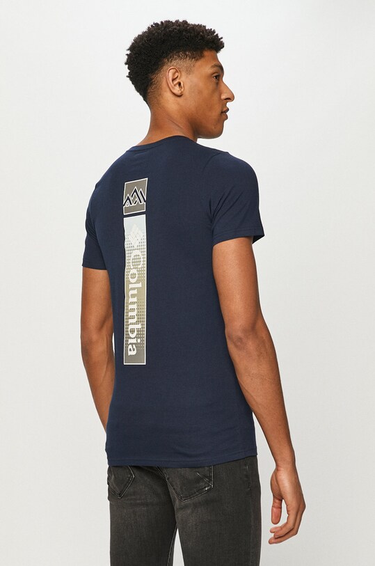 Abbigliamento Columbia t-shirt in cotone Rapid Ridge Back Graphic 1934824 blu navy