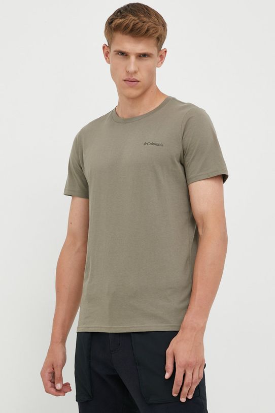 Columbia t-shirt in cotone Rapid Ridge Back Graphic cotone verde 1934824
