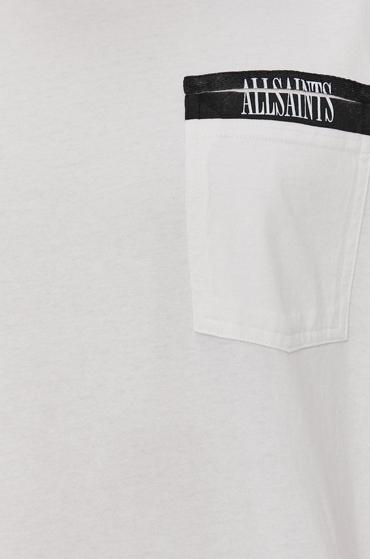 Tričko AllSaints MD013U biela