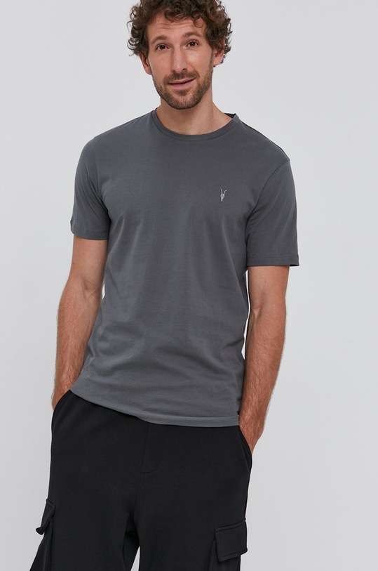 Tričko AllSaints sivá MD147U