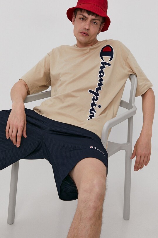 Champion - T-shirt 215942 215942 bézs SS21