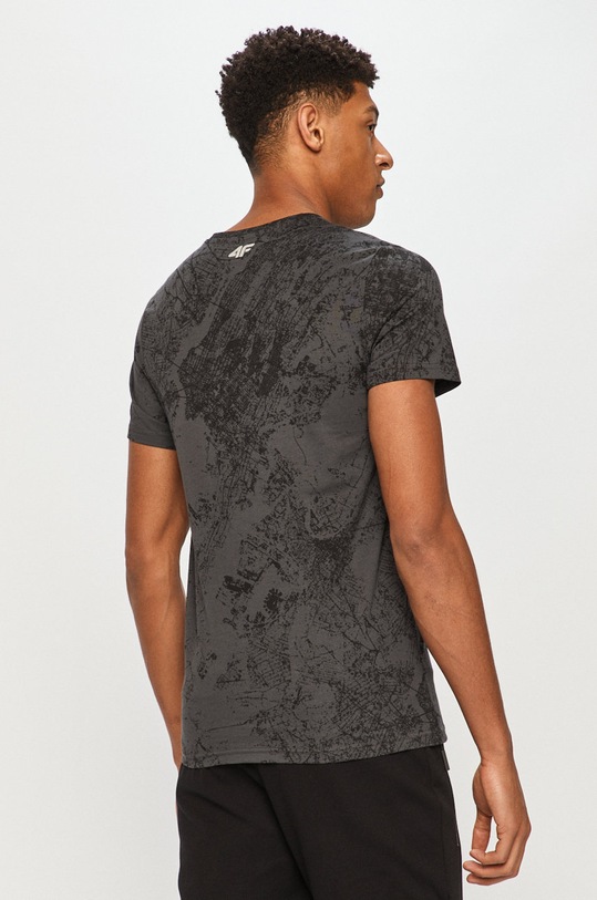 Oblečenie 4F - Tričko D4Z20.TSM240 sivá