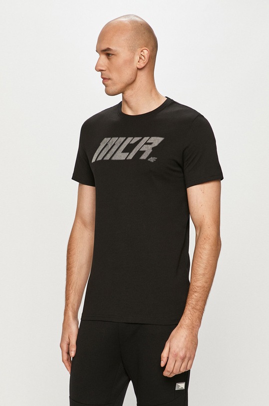 4F - Tričko čierna H4Z20.TSM032