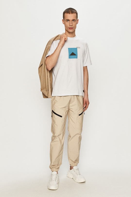 CAT Footwear - Majica 2511799.10110 bijela SS21