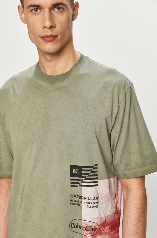 Caterpillar T-shirt pozostałe turkusowy 2511805.10705