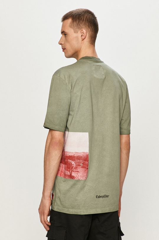 Odzież Caterpillar T-shirt 2511805.10705 turkusowy