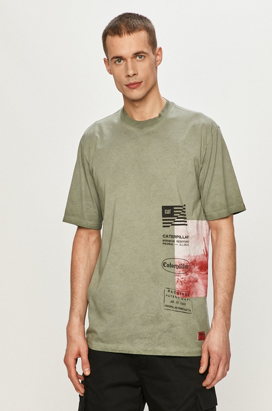 Caterpillar T-shirt turkusowy 2511805.10705