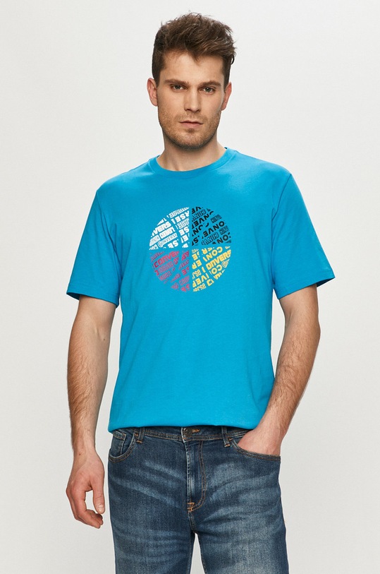 Tričko Converse modrá 10019938.A04