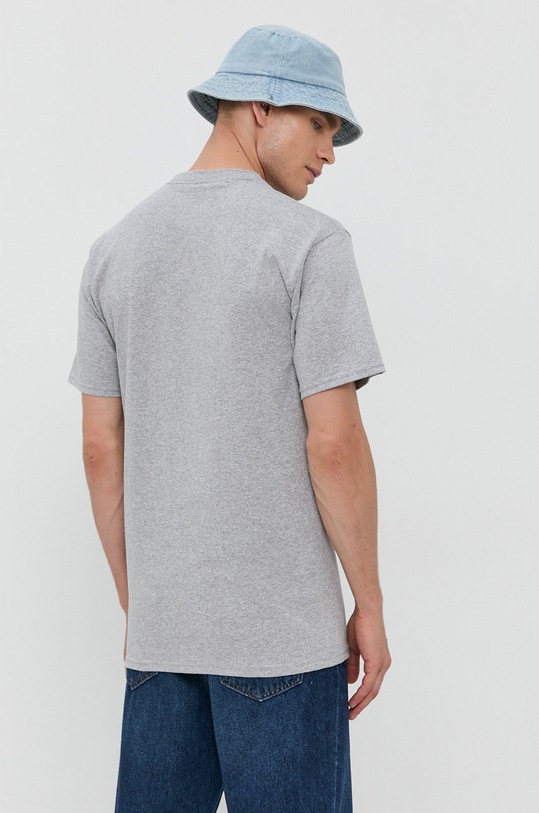 Oblečení Bavlněné tričko HUF ts00508 šedá