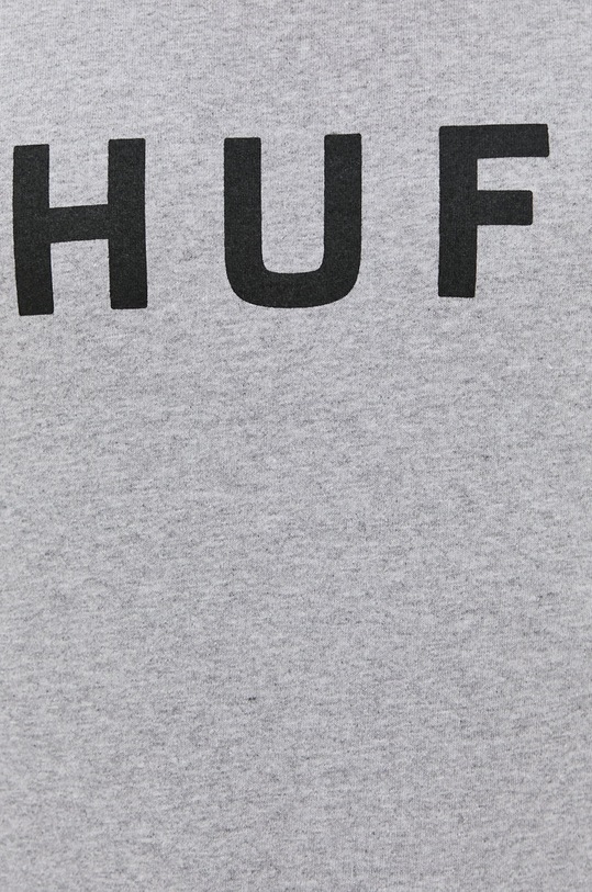 Bavlněné tričko HUF ts00508 šedá