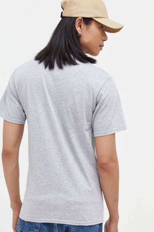 Oblečení Bavlněné tričko HUF ts00507 šedá