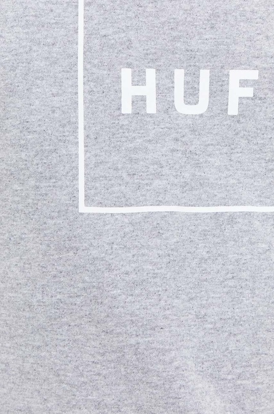 Bavlněné tričko HUF ts00507 šedá
