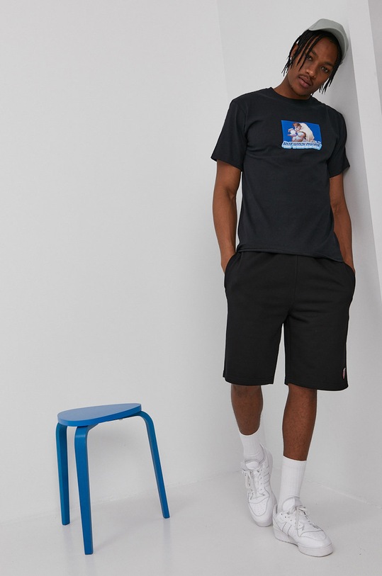 HUF T-shirt X Street Fighter II ts01556 czarny SS21