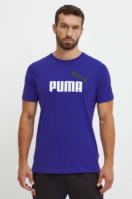 Футболка Puma хлопок фиолетовой 586759