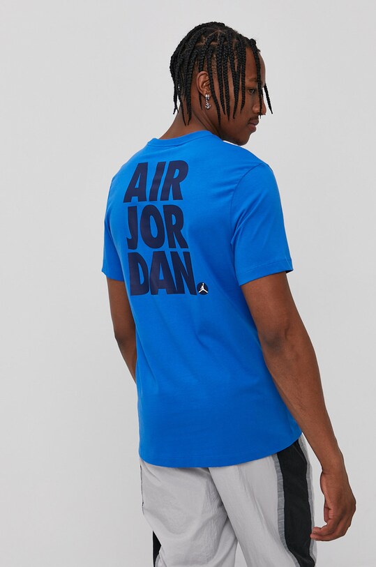 Odzież Jordan T-shirt DC9357 niebieski