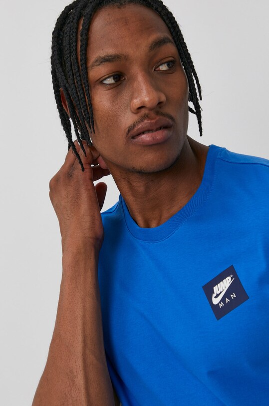 Jordan T-shirt DC9357 niebieski