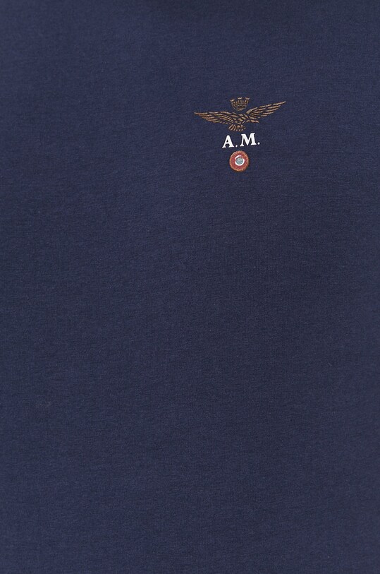 Aeronautica Militare tricou lounge AM1UTI001 bleumarin