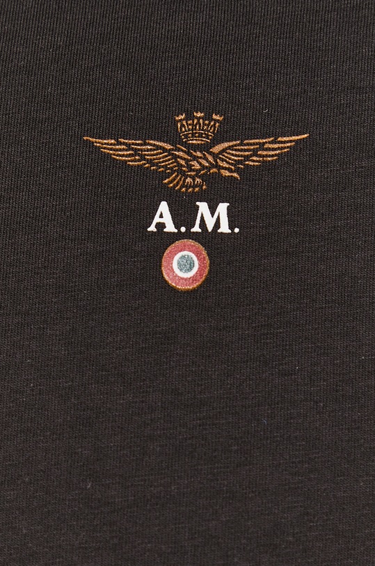 Aeronautica Militare T-shirt AM1UTI002 czarny
