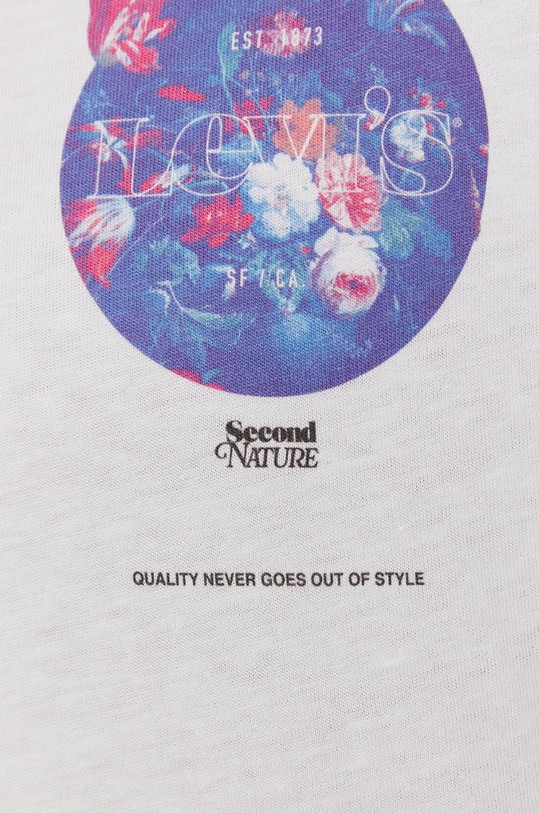 Tričko Levi's 22491.1009 biela