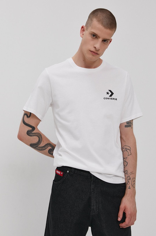 Tričko Converse kulatý bílá 10018234.A01